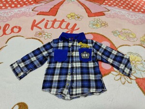 BABY DOLLミッキー長袖シャツ80