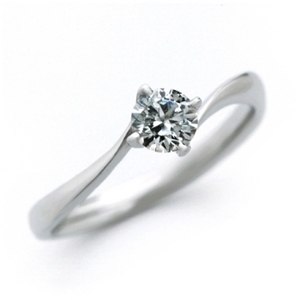 婚約指輪 安い プラチナ ダイヤモンド リング 0.2カラット 鑑定書付 0.220ct Hカラー SI1クラス VGカット CGL