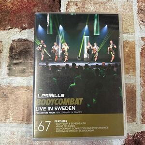 67★レスミルズ★Lesmills★3点セット★レスミルズ★Lesmills★DVD★CD★中古★BODYCOMBAT67　★ボディコンバット★再生確認済み