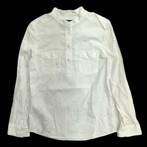 A.P.C./アー・ペー・セー レディース 長袖シャツ ノーカラーシャツ 春服 WHITE I-1249