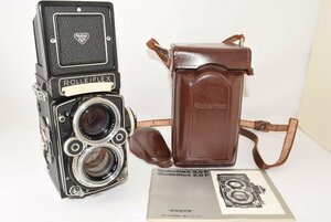 ★美品★ Rolleiflex ローライフレックス 2.8F Planar ホワイトフェイス 希少 247万番台 専用ケース 説明書付 2308715