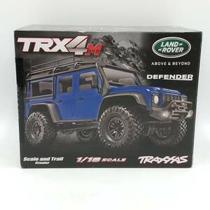 玩S84 ラジコン【動作確認済み/欠品あり】1/18 TRAXXAS TRX4M（シルバー）DEFENDER LAND ROVER ABOVE&BEYOND トラクサス ディフェンダー