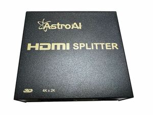 AstroAI HDMI 分配器 スプリッター 同時出力 1入力2出力
