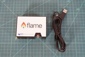 [NZ][D4045260] OCEAN OPTICS オーシャンオプティクス FLAME-S Miniature Spectrometer 小型マルチチャンネル分光器 専用ケーブル付き