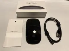 Apple magic mouse2 スペースグレーLightningケーブル付