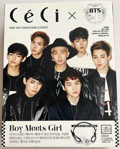 BTS 防弾少年団 韓国 雑誌 ceci × BTS コラボ ブレスレット black 付き 貴重 即決 RM SUGA JIN J-HOPE JIMIN V JUNGKOOK