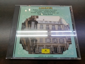 CD / BRAHMS : CLARINET QUINTET / DVORAK : STRING QUARTET “AMERICAN” / 中古