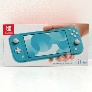 ★ジャンク★Nintendo Switch Lite 本体 ターコイズ HDH-S-BAZAA (スイッチライト/任天堂/1円～)★【GM649】