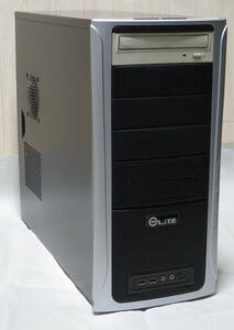 自作PC　Core2 Quad Q8200 2.33GHz/3GB/HDD500GB/DVD/WindowsXP Pro　OSディスク付き　難あり