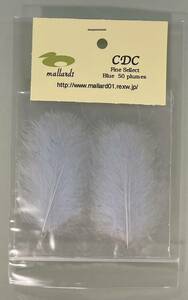 Mallard1 CDC Feather Blue 50 plumes CDCフェザ― フライマテリアル マラード1 Fine Sellect