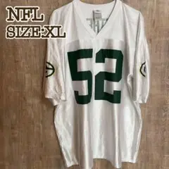 NFL グリーンベイ・パッカーズ　ゲームシャツ　ホワイト　XL