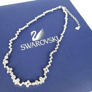 ◇【ほぼ新品】スワロフスキー SWAROVSKI フィデリティ Fidelity ネックレス 箱つき 参考新品4万