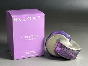 60332 香水 BVLGARI ブルガリ オムニア アメジスト オードトワレ 40ml 残量9割以上【配送出品者負担】