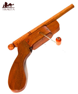 おもちゃ ハンドメイド 手作り バリのバチバチ鉄砲 インド アジア トイ エスニック 雑貨