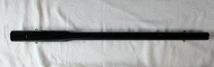 弓道　矢筒　黒色－朱色　手作り　長さが97.7cmまでの矢が収納できます。