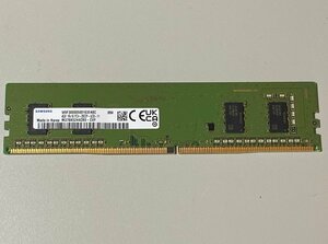 【中古】Samsung 4GB 1枚 DDR4-2933 M378A5244CB0-CVF デスクトップPC用メモリ（non-ECC Unbuffered、1Rx16、PC4-23400）