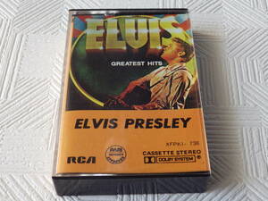〒0★洋版 カセットテープ★Elvis GREATEST HITS - Elvis Presley(RCA,ROCK,Rock & Roll)【XFPKI-736】