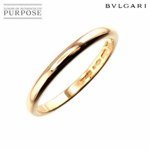 ブルガリ BVLGARI フェディ #59 リング K18 YG 幅2.5mm イエローゴールド 指輪 FEDI Ring 90198910