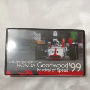 zvd-05♪HONDA　Goodwood　Festival　of　speed99 二玄社(2000/07発売）VHSビデオ 30分 世界最高峰カーイベントホンダ名車の貴重映像 