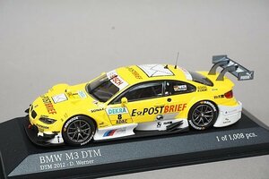 ミニチャンプス PMA 1/43 BMW M3 DTM TEAM SCHNITZER 2012 #8 410122208