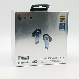 3012# 【未開封】 EDIFIER ノイズキャンセリングワイヤレスイヤホン NeoBuds Pro Bluetooth IP54防水 マイク機能 ブラック 【0410】