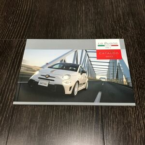 【即決】ラヴォーノ アバルト 2022年9月 La Buono カタログ 価格表記 ABARTH 500 / 595 / 695 / 500C 595C / 695C Fiat フィアット