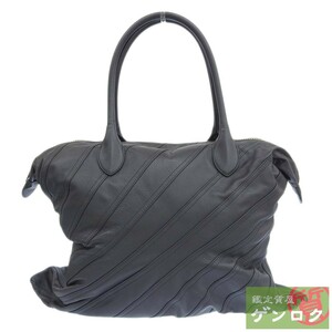 【中古】LOEWE ロエベ コムデギャルソン×ジュンヤ ワタナベ トートバッグ ショルダーバッグ ブラック レザー レディース【質屋】