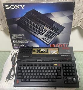 SONY ★ MSX2+ HB-F1XDJ ★パーソナルコンピュータ ★ 箱付 ★