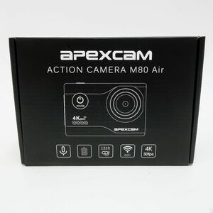 105【未使用】Apexcam Action Camera M80 Air アクションカメラ 4K 防水 カメラ