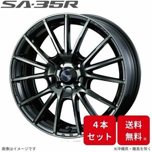 ウェッズ ホイール ウェッズスポーツ SA-35R eKクロス B3#W 三菱 16インチ 4H 4本セット 0073577 WEDS