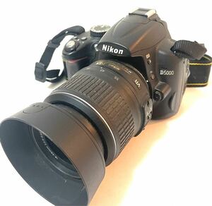 1円〜 Nikon ニコン D5000 DX デジタルカメラ AF-S NIKKOR 18-55mm 