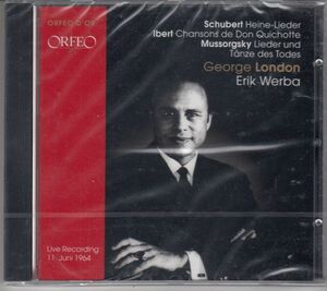[CD/Orfeo]イベール:ドン・キショットの4つの歌&ムソルグスキー:死の歌と踊り他/G.ロンドン(b-br)&E.ウェルバ(p) 1964.6.11他