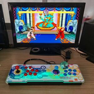 ■1万種ゲーム機 10000in1 アーケードゲーム機 日本語 4プレーヤーまで ホースエディション コントローラーハンドルボックス 大人 子供