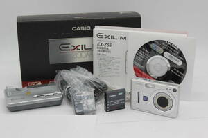 【返品保証】 【元箱付き】カシオ Casio Exilim EX-Z55 3x バッテリー チャージャー付き コンパクトデジタルカメラ s6269