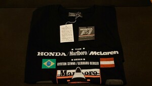 ホンダHONDA　F-1 COLLECTION Tシャツ　マルボロ　マクラーレン　Marlboro McLaren
