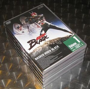 中古セル DVD「仮面ライダー BLACK」全 5 巻