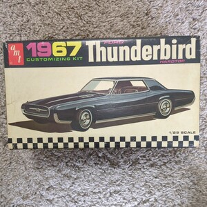 amt 1/25 1967 FORD Thunderbird HARDTOP フォード サンダーバード ハードトップ 一部組立品