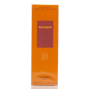 エルメス オードトワレ Rocabar ロカバール 100ml 香水 オレンジ ガラス レディース HERMES 【中古】