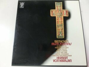 LP-BOX / カラヤン / ベートーヴェン：ミサ・ソレムニス / 2枚組 / Angel / EAC-77060~1