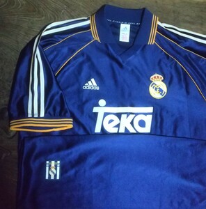 値下交渉 1998-99 レアルマドリード 3rd/サード adidas MADE IN PORTUGAL 検)98 1999 REAL MADRID TOYOTA CUP RAUL トヨタカップ ラウール