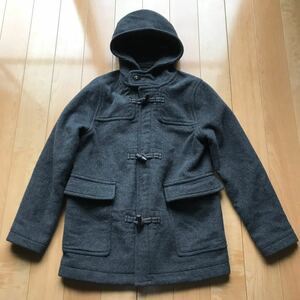 ギャップ ダッフルコート 135-6-12 キッズ 150cm ダークグレー 通学 制服 ウール GAP