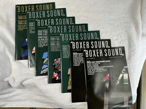 ボクサーサウンド 7冊セット BOXER SOUNDスバル 冊子