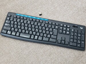 ロジクール　 ワイヤレスキーボード　Logicool　K270　中古品　動作未確認　Unifying　Windows