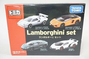 TOMICA トミカ ランボルギーニセット カウンタック LP500S / アヴェンタドール LP700-4 / レヴェントン / ヴェネーノ 4台セット