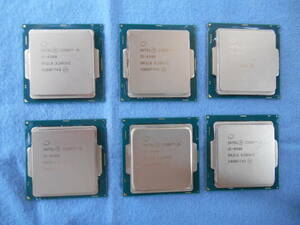 Intel Core i5-6500(3.20GHZ) SR2L6 CPU 6個セット