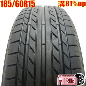 中古タイヤ 185/60r15 タイヤ BRIDGESTONE ECOPIA EP150 1本 単品 シエンタ ベルタ ヴィッツ グレイス 中古 15インチ