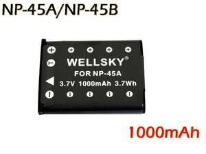 新品 NP-45 / NP-45A / NP-45B / NP-45S / LI-42B / LI-40B / D-LI63 / EN-EL10 / NP-80 互換バッテリー