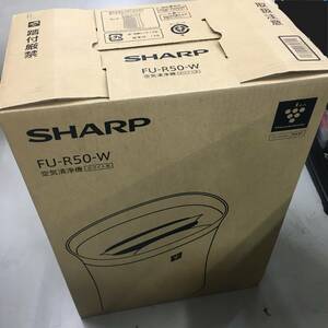 現状品 シャープ 空気清浄機 FU-R50-W プラズマクラスター7000搭載 14畳 リビング 寝室 花粉 スピード循環気流