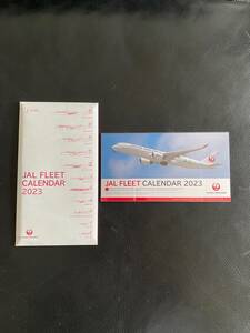 JAL FLEET カレンダー2023年版 卓上判（日本語版）