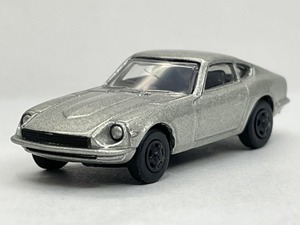 ■★サークルＫサンクス　ニッサン・フェアレディZミニカーコレクション　Z-L(S30) 1969（シルバー／KYOSHO／1：100スケール）